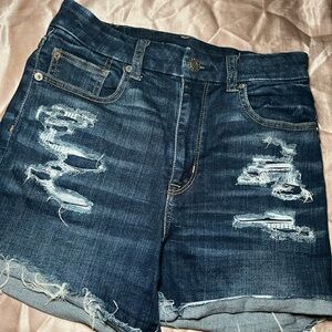 American eagle Distressed Denim Women Shorts